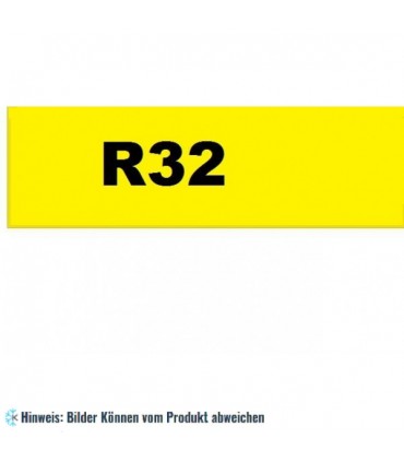 Aufkleber für Kältemittel R32