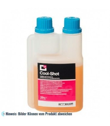 Cool Shot Leistungsverstärker 100 ml Dosierflasche Kunststoff-Beutel für KFZ Kälte- und Klimaanlagen