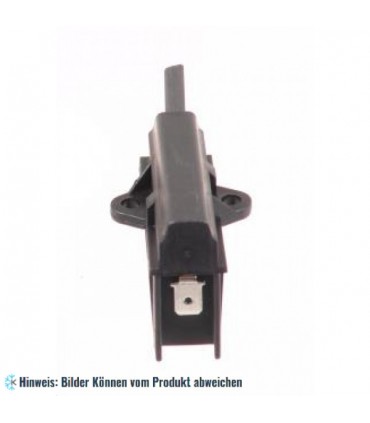 Motorkohlen mit Gleitgehäuse für Feder. Geflochtene Kupferdrahtverbindung 5 x