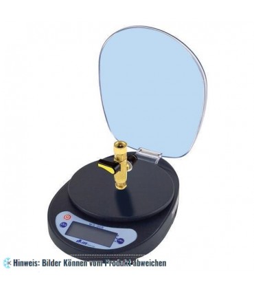 Elektronische Waage mit Kugelventil 1/4", max. 5kg, Auflösung 0,5g, ITE WS-005-1L-1/4"SAE (R134a)