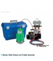 Vakuum- und Auflade-System Set, mit Kältemittelwaage ohne Kältemittelflasche, Anschlüsse 1/4"SAE, R22-R134a-R404-R407C/R600A, WI