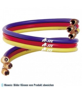 Füllschlauch 1/4"SAE, 300cm, rot, ITE E-3120-FTR