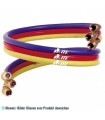 Füllschlauch 1/4"SAE, 300cm, rot, ITE E-3120-FTR
