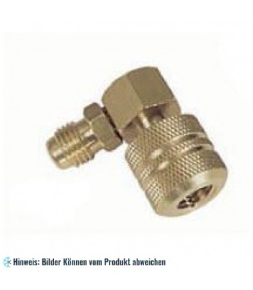 Absperrventil 90° 1/4" MFL x 1/4" FFL