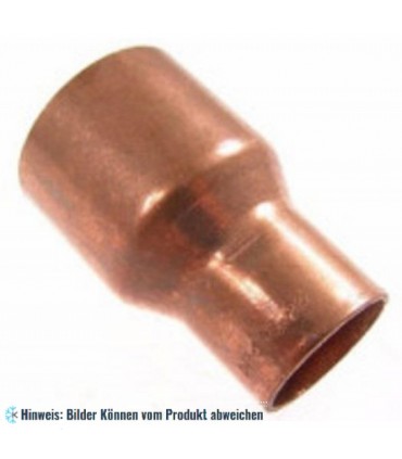 Kupfer Reduziernippel a/i 35 - 22 mm, 5243