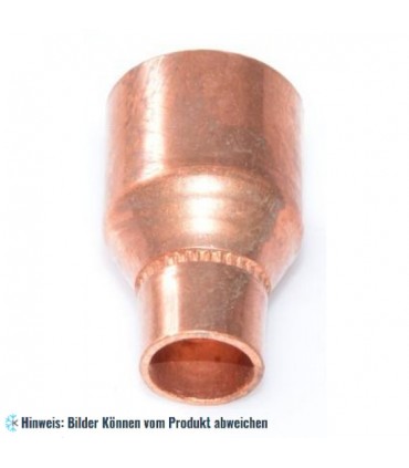 Kupfer Reduziermuffe i/i 18 - 10 mm, 5240