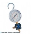 1-Wege Monteurhilfe mit Druckmesser Ø80 Klasse 1 "Pulse-Free" WIGAM W1LPF80/A4/5/K1