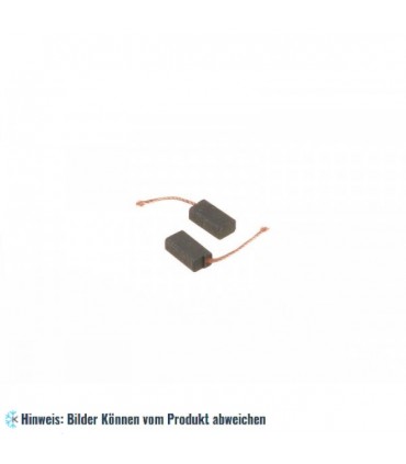 Motorkohlen mit geflochtenem Kupferdraht ohne Anschlussplatte, einzeln Bohrma