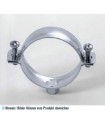 Rohrschelle zweischraubig ohne Schallschutz M8/M10 131-137* (121-127)