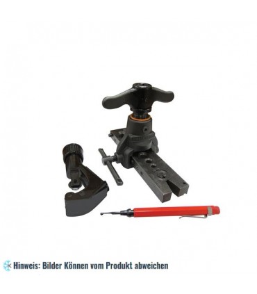 Exzentrisches Bördelgerät Kit mit Entgater und Rohrschneider, Mastercool 70060