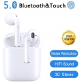 Bluetooth-Headset Wireless-Ohrhörer 3D-HD-Stereo-Rauschunterdrückung Integrierte Mikrofon-Ohrhörer lassen sich automatisch mit A