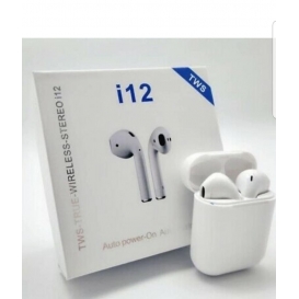 More about Bluetooth i12 TWS Kopfhörer Headset IPX 6 mit Touch Control, kabelloses Laden weiss - iOS, Android