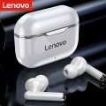 Original Lenovo Ohrhoerer LP1 TWS Bluetooth 5.0 Kopfhörer für PC, Android, iPad, iOS, Dual Stereo, Noise Reduction, HiFi Bass (G