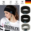 Schlaf Kopfhörer 5.0 Bluetooth DrahtlosSportkopfhörer für Laufen Telefon Musik,Farbe：Farbe: weiß grau