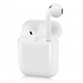 10 Geräte Touch Control Bluetooth-Ohrhörer Kabellose Ohrhörer Stereo-Ohrhörer mit Popup-Fenster Airpods I12 TWS - Weiß