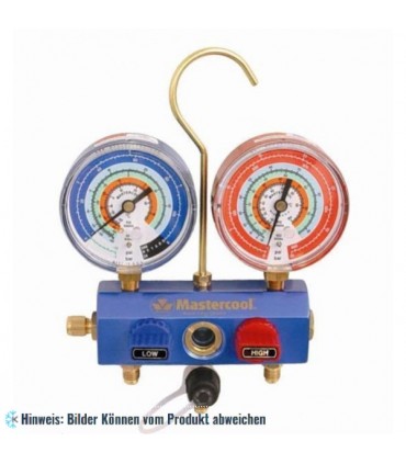 Monteurhilfe 2 Wege 3/8" Durchmesser 63mm, R410A-R407C-R22