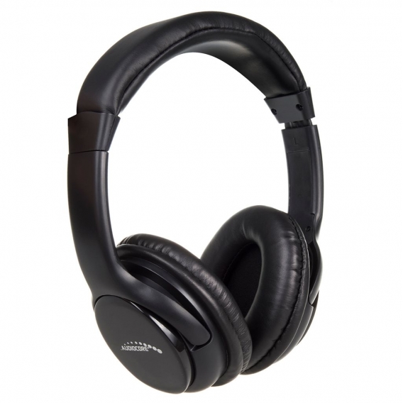 Kabellose Over-Ear Kopfhörer mit Bluetooth-Funktion und AUX-Anschluß Schwarz