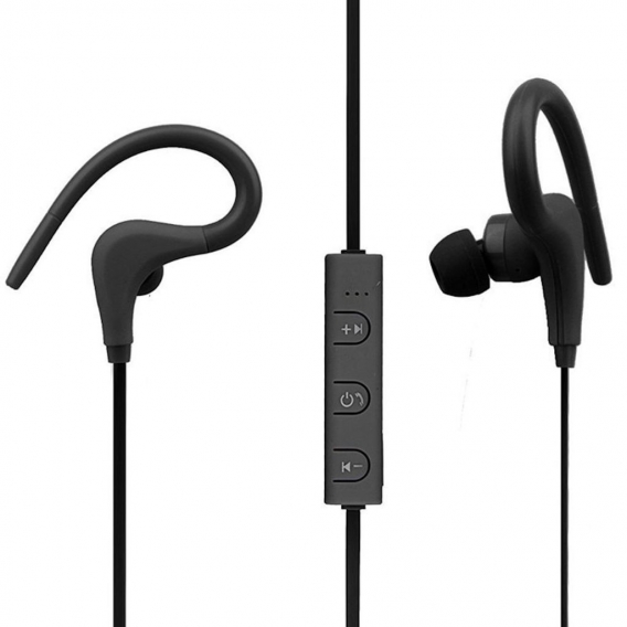 Sportkopfhörer Bluetooth Headset Kopfhörer mit Micro Wireless Kabellose Musik hören  Fitness Sport In-Ear
