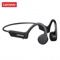 Lenovo X4 Bone Conduction-Kopfhoerer Drahtloser Bluetooth 5.0-Kopfhoerer Outdoor-Sport-Headset Wasserdicht Freisprechen mit Mikr