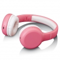 Lenco HPB-110PK - Faltbare Bluetooth-Kopfhörer für Kinder - Pink