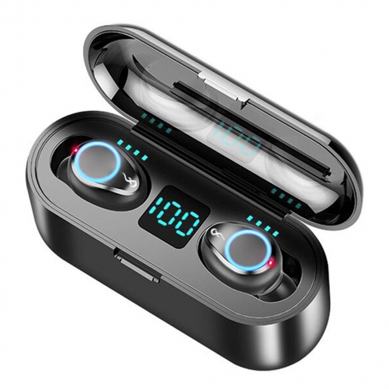 Bluetooth 5.1 Wireless Earbuds Headphone,Touch Control Stereo Sport Ohrhörer,Stereo Mini Earbuds