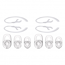 More about 10er Ersatz Ohrbügel und Ohrstöpsel Zubehör für Plantronics M70 Headsets Transparent