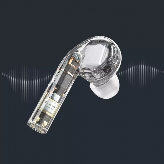 Haylou T19 Drahtloses Laden TWS Bluetooth-Kopfhörer Smart Noise Cancelling APTX-Infrarotsensor Berühren Sie drahtlose Kopfhörer 
