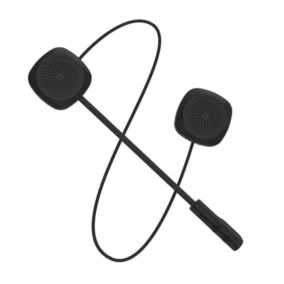 Docooler Motorrad Helm Headset Bluetooth 5.0 + EDR Kopfhörer Drahtloser Helm Kopfhörer Freisprecheinrichtung mit Mic Music Call 