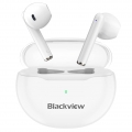 Bluetooth Kopfhörer Semi in Ear, Blackview AirBuds 6 Kopfhörer Kabellos Blutooth 5.3 mit CVC 8.0 Geräuschisolierung, 24H Spielze