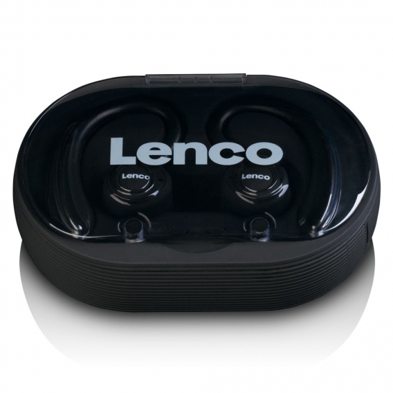 Lenco EPB-460BK - Sport IPX5 TWS Bluetooth Kopfhörer - Schwarz