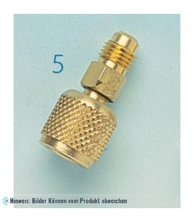 Adapter gerade, 1/4"SAE x 1/4"SAE Drehverbindung WIGAM RG180
