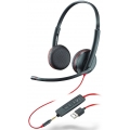 Poly Headset Blackwire C3225 binaural USB-A & 3,5 mm