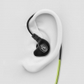 deleyCON SOUNDSTERS S19 In-Ear Sport-Kopfhörer - 3,5mm Klinken Stecker abgewinkelt - einstellbare Over-Ear Bügel - verschlaufung