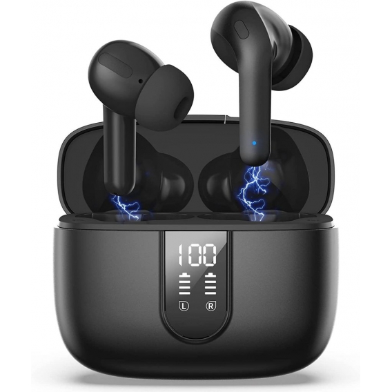 Bluetooth Kopfhörer, Kabellose Kopfhörer mit aktiver Geräuschunterdrückung, In Ear Ohrhörer mit Schnellladung Bluetooth 5.0 IPX7