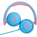 JBL JR310, Kopfhörer, Kopfband, Musik, Blau, Binaural, 1 m