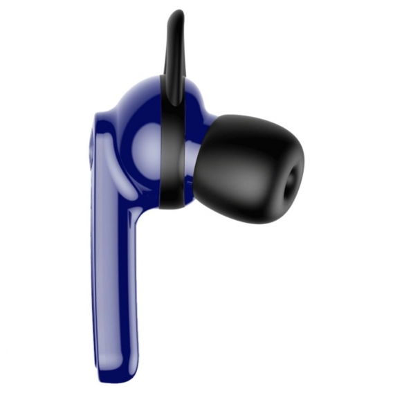 Baseus Magnetic Bluetooth Wireless Earphone Bluetooth Headset Ohrhörer Headphone Kopfhörer mit Mikrofon Blau für Samsung Huawei 