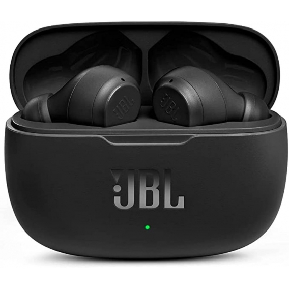 JBL Wave 200TWS Wireless In-Ear Kopfhörer - Bluetooth Kopfhörer mit JBL Deep Bass Sound und IPX2 Wasserbeständigkeit, komplett m