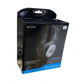 More about Sennheiser HD 206 Stereo Headphones, Silver-Black