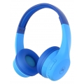 Motorola Sound-Kopfhörer - MOTO JR300 - für Kinder - mit Lautstärkebegrenzung - Bluetooth - Audio-Splitter - Bleu