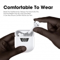 Drahtlose Bluetooth Kopfhörer 5,0 LED Wasserdichte Kopfhörer Sport Ohrhörer Lärm Reduktion Spiel Headsets Für Iphone Huawei Oppo