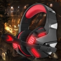 Hunterspider V-3 3,5 mm Wired Gaming Headsets Über Ohr Kopfhörer Noise Cancelling Kopfhörer mit Mikrofon LED-Licht Lautstärkereg