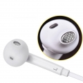 In-Ear kabelgebundener Stereo-Kopfhoerer-Lautstaerkeregler mit Mikrofon fuer Samsung I9220-Schwarz
