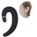 Bluetooth-Kopfhörer mit Ohrbügel, Headset ohne Ohrstöpsel mit Mikrofon, Ohrhörer mit Geräuschunterdrückung für ein Ohr Schmerzlo