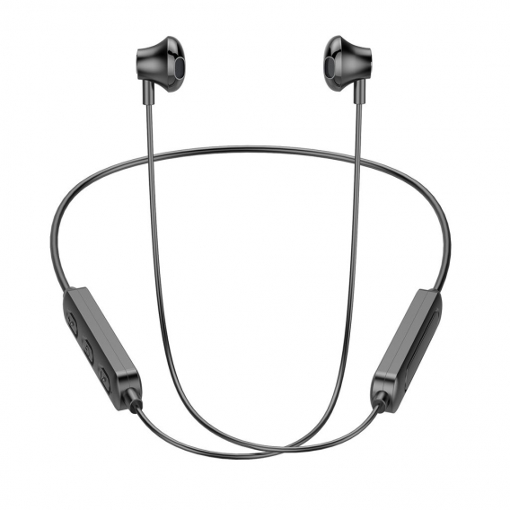 BT-95 Magnetischer Bluetooth 5.0 Hängender Hals im Ohr Drahtloser Kopfhörer mit Mikrofon