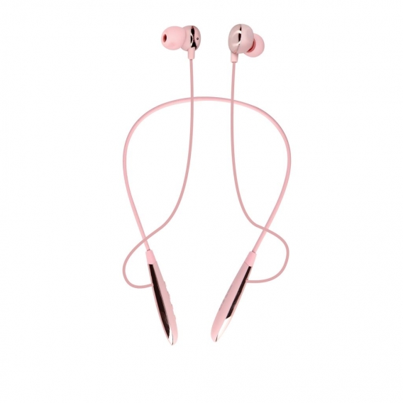 XO Bluetooth Kopfhörer BS20 Kabellos Sport Freizeit Ohrhörer kompatibel mit Smartphones Rosa