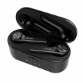 Aiwa ESP-350BK In-Ear Bluetooth Kopfhörer mit Ladestation IPX4 wasserdicht TWS (True Wireless Stereo) Ohrhörer schwarz