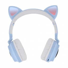 More about Katzenohren kabellose Bluetooth Kopfhörer, Kitty Headset – Hellblau