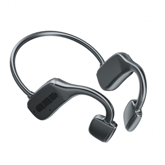 Knochenleitungs Bluetooth Kopfhörer Drahtlose Open Ear Headsets HiFi Stereo mit Mikrofon Wasserdichter Sportkopfhörer für IOS Fa