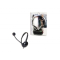 LogiLink Headset Easy mit Mikrofon schwarz