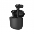 BLUEDIO HI Hurricane Bluetooth 5.0 Sport Kopfhörer mit integriertem Mikrofon, Assistentfunktion und Ladebox - Schwarz